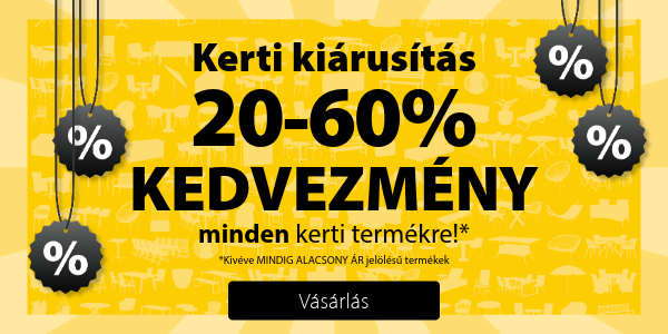 Kerti kiárusítás