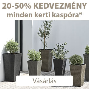 Kültéri virágtartó sokféle színben és méretben