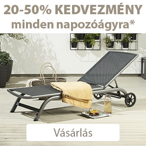 Napozóágyak a kerti és vízparti kényelemhez