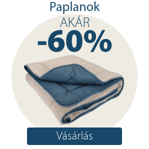 20-60% kedvezmény számos paplanra
