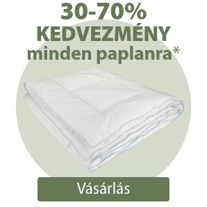 30-70% kedvezmény minden paplanra*