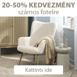 20-50% kedvezmény számos fotelre