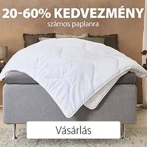 20-60% kedvezmény számos paplanra
