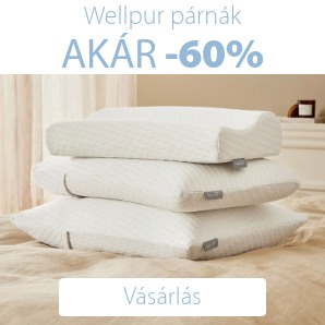 Memóriahabos és ergonómikus párnák