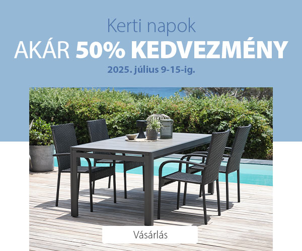 A kerti napok akciói