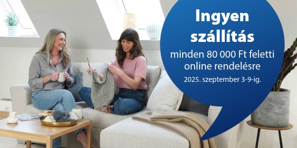 Ingyenes házhozszállítást kínálunk minden 80 000 Ft feletti online rendelésre!