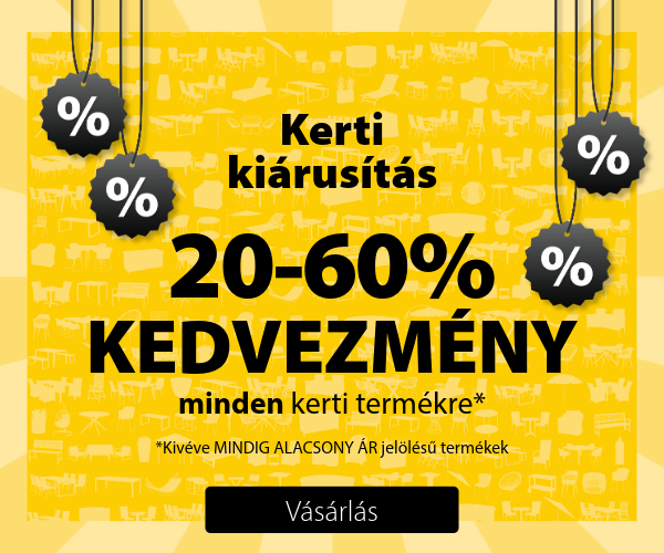 Kerti kiárusítás