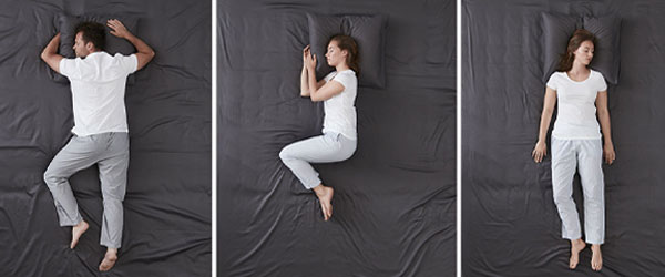 Alvási pozíciók: A legjobb matrac oldalt alvóknak, háton, és hason alvóknak