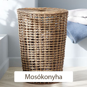 Szennyeskosarak, ruhaszárítók, stb