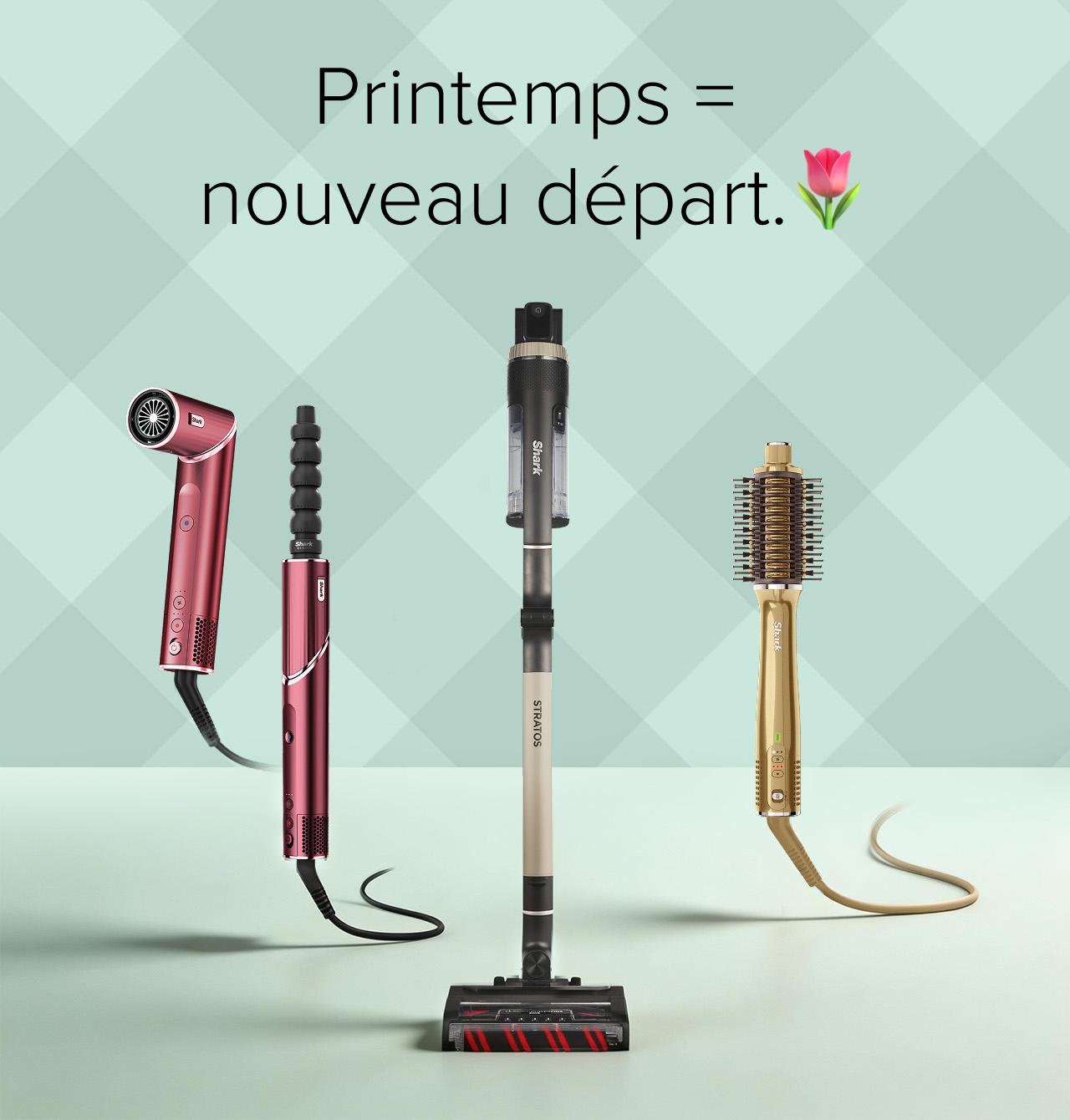 Spécial Pâques : jusqu'à 15% sur les produits Shark nettoyage & coiffage