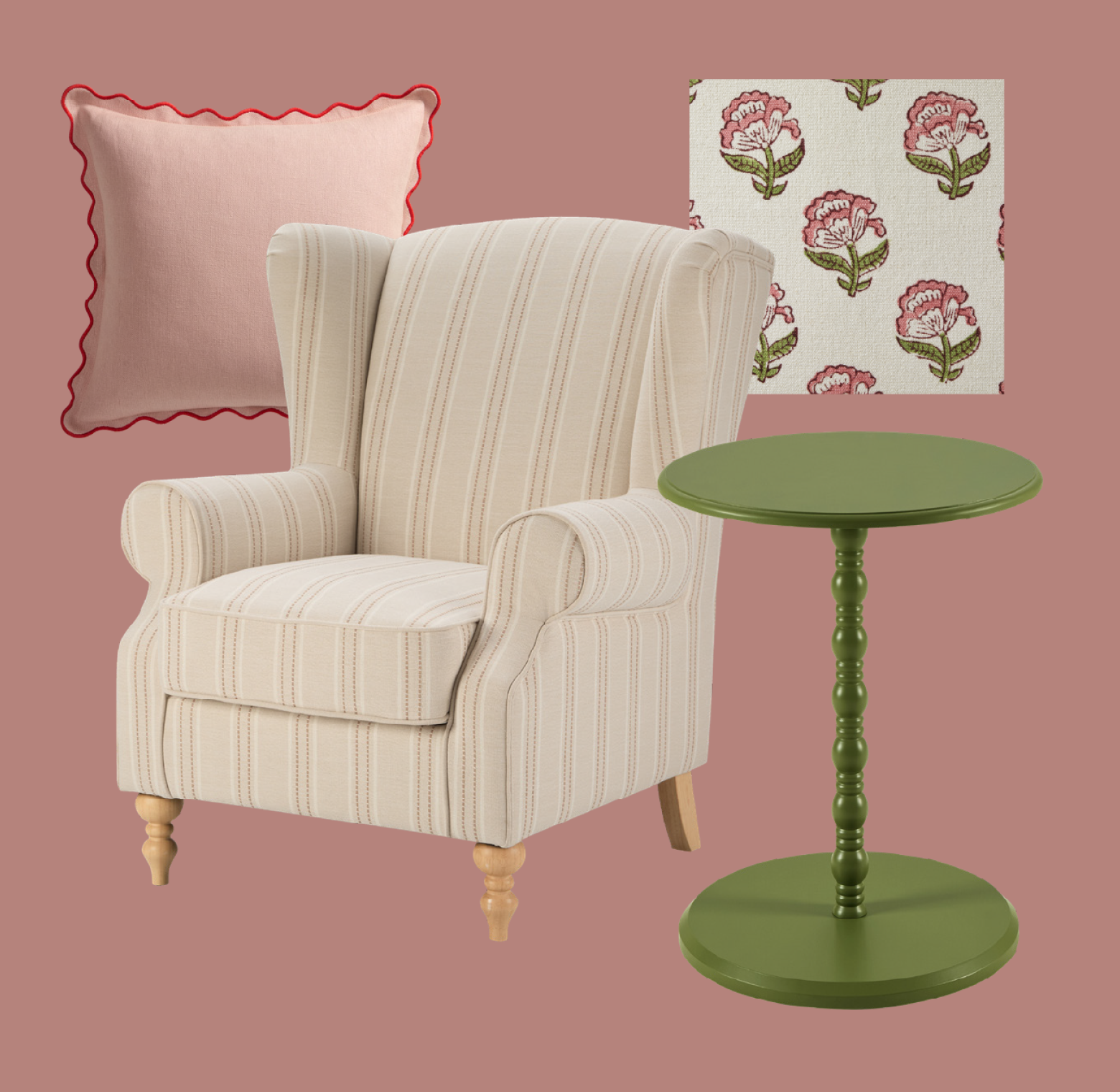 Provence Farmhouse collage