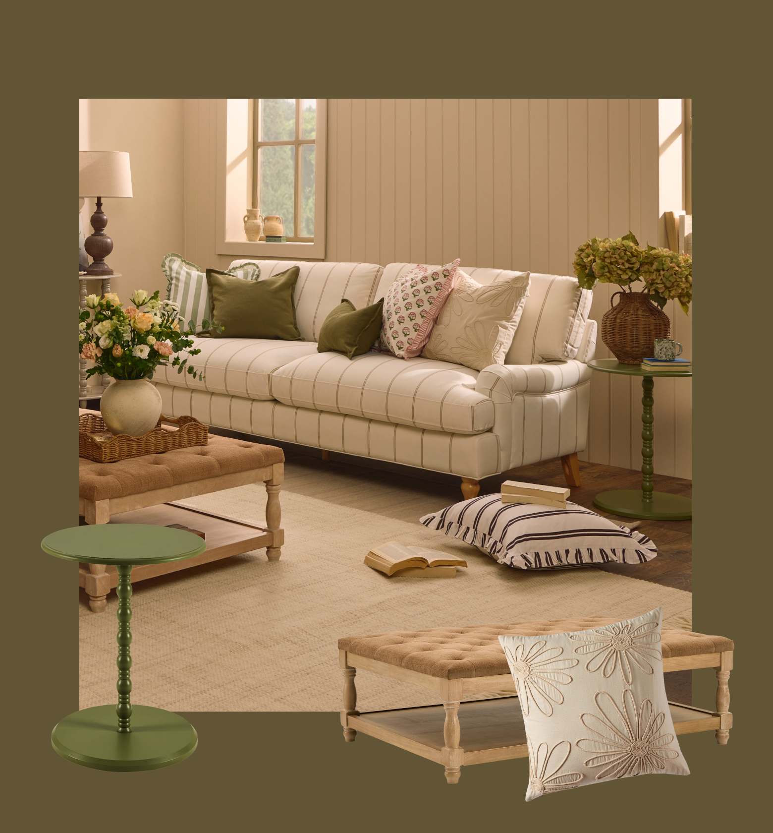 Provence Farmhouse | Living room