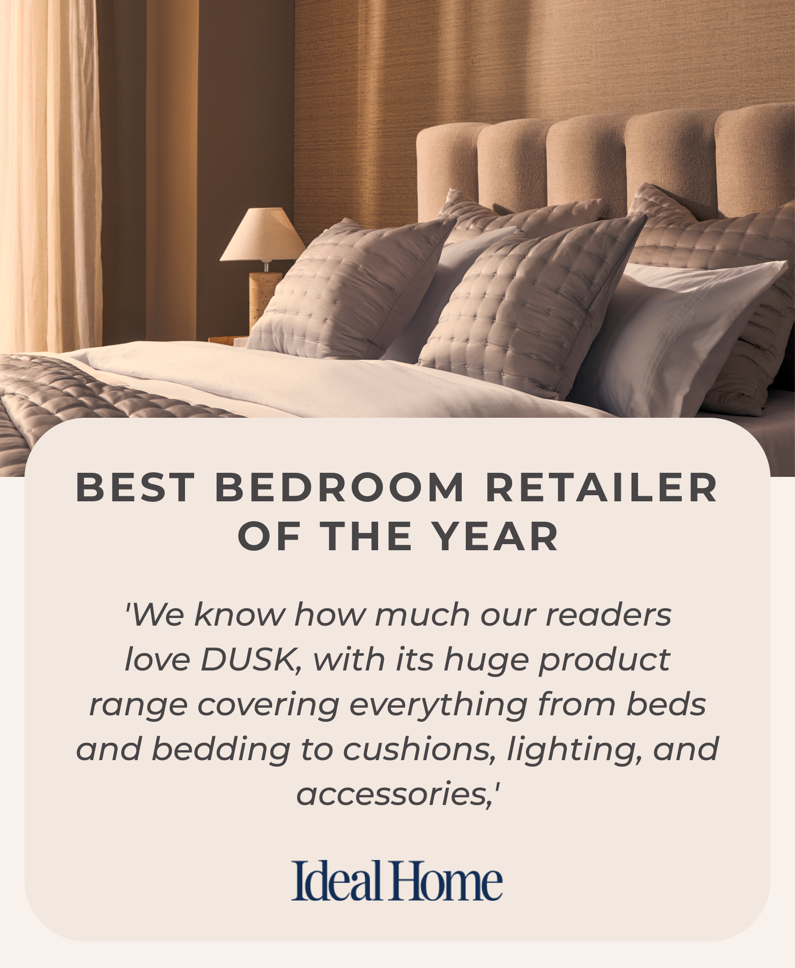 Best bedroom retailer of the year