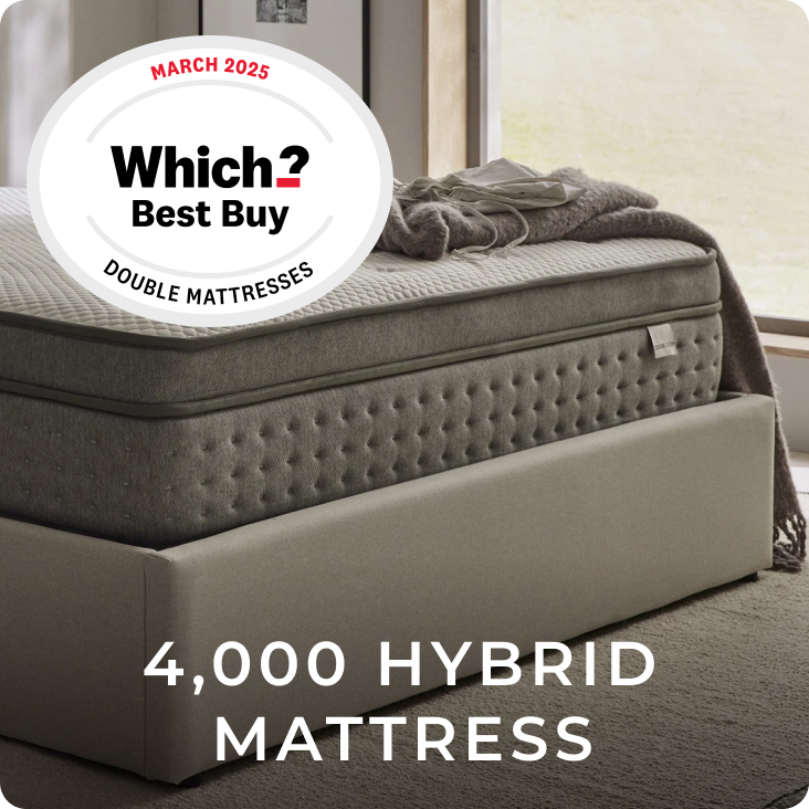 Memory Foam 4,000 Pocket Sprung Hybrid Mattress