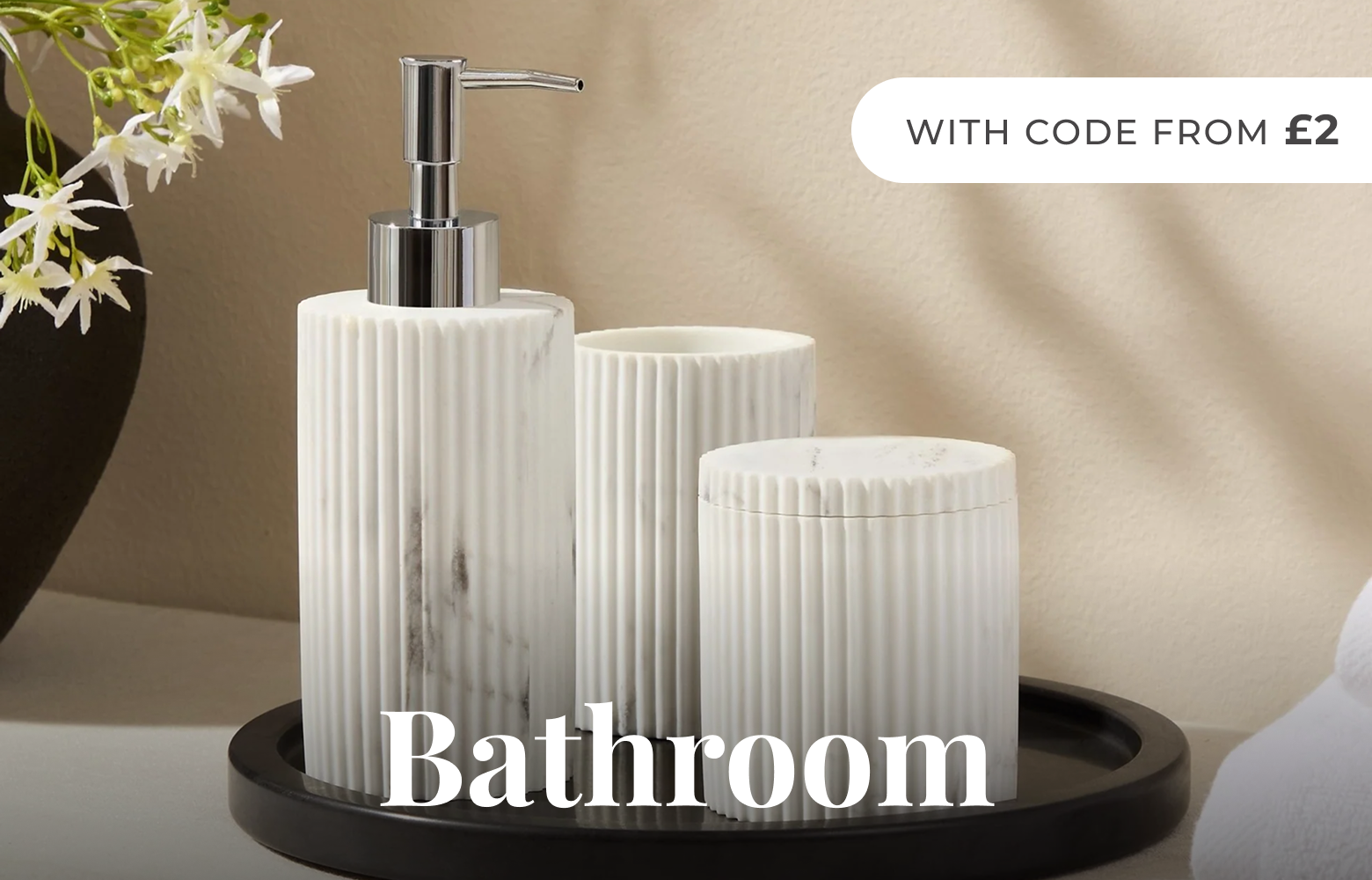 Shop Bathroom with code from £2