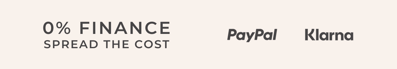 0% finance spread the cost | Klarna. PayPal. DivideBuy