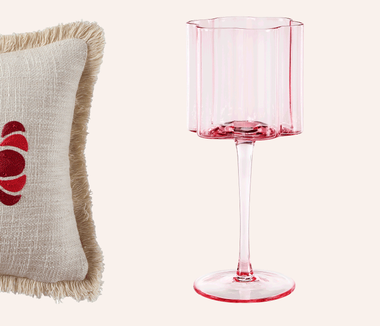 Brynn Scalloped Edge Wine Glasses