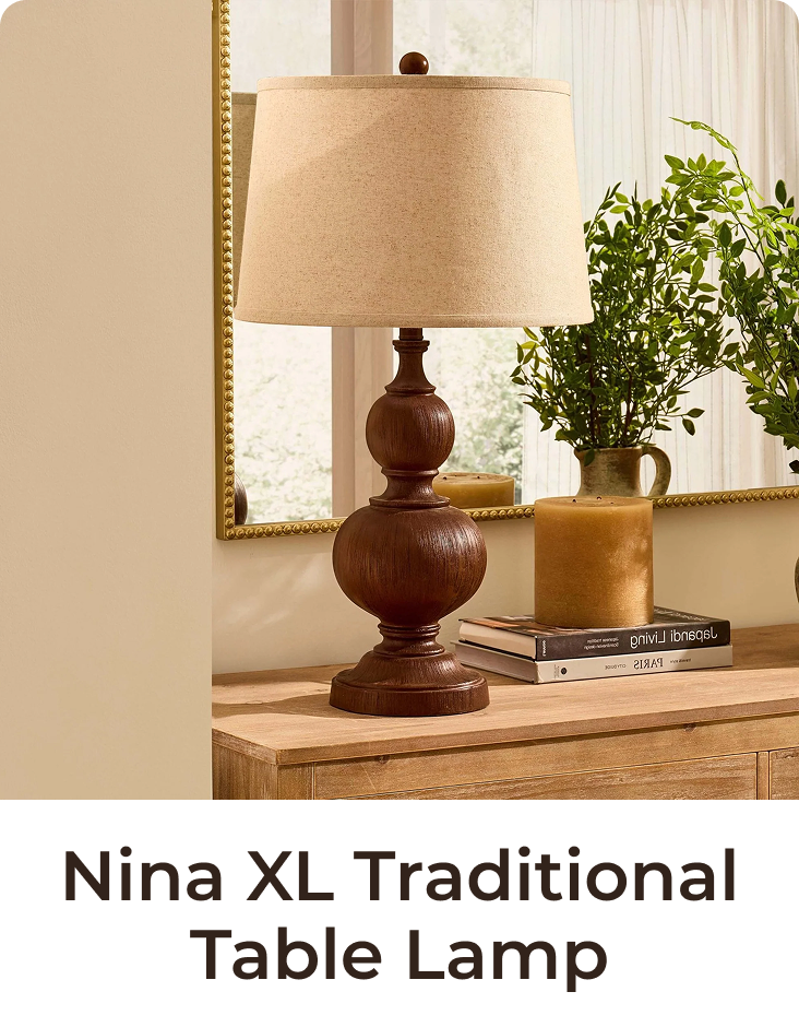 Nina XL Traditional Table Lamp