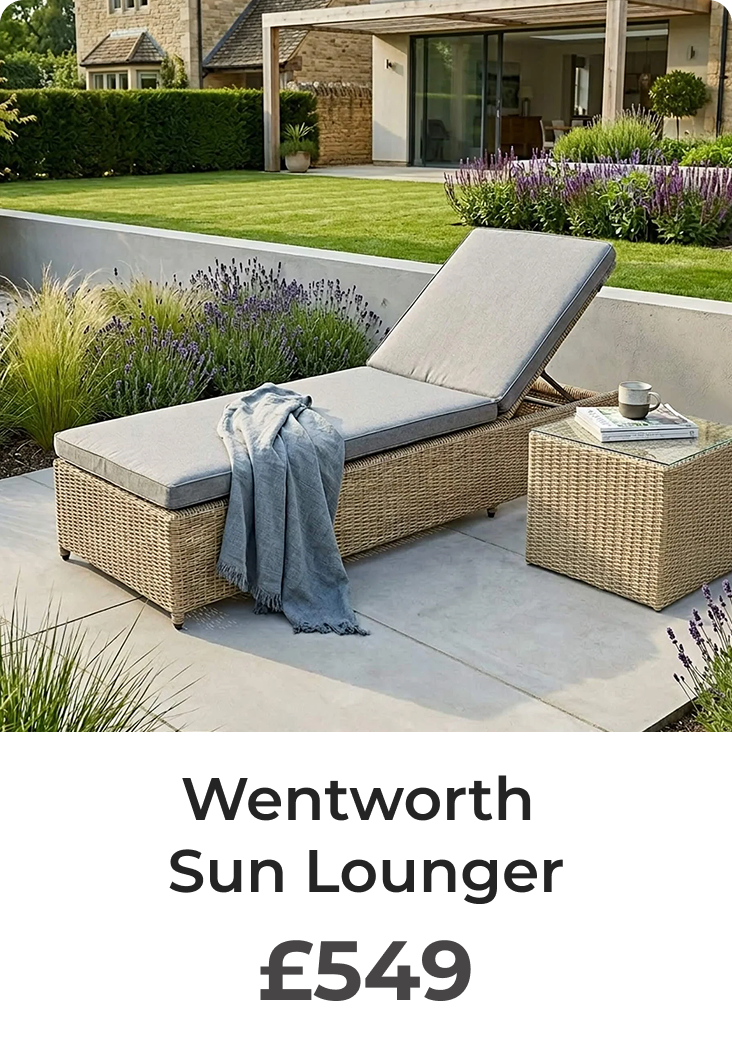 Wentworth Sun Lounger - Beige