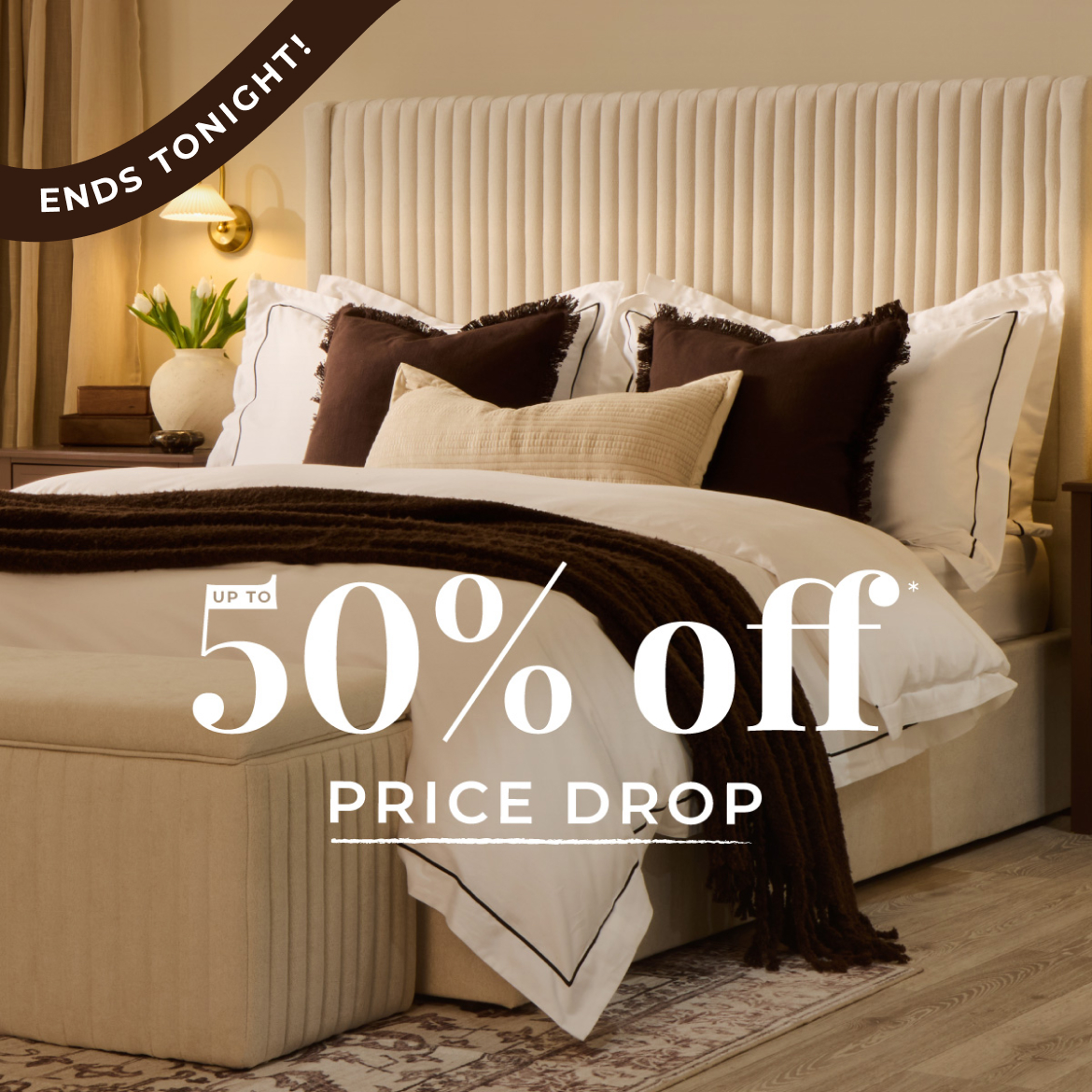 Up to 50% off price drop | Ends tonight