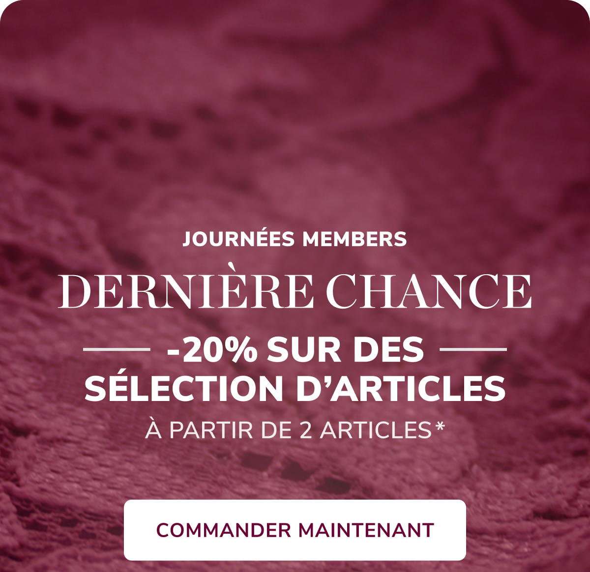 ACHETER  JOURNÉES MEMBRESDEVENEZ MEMBRE
