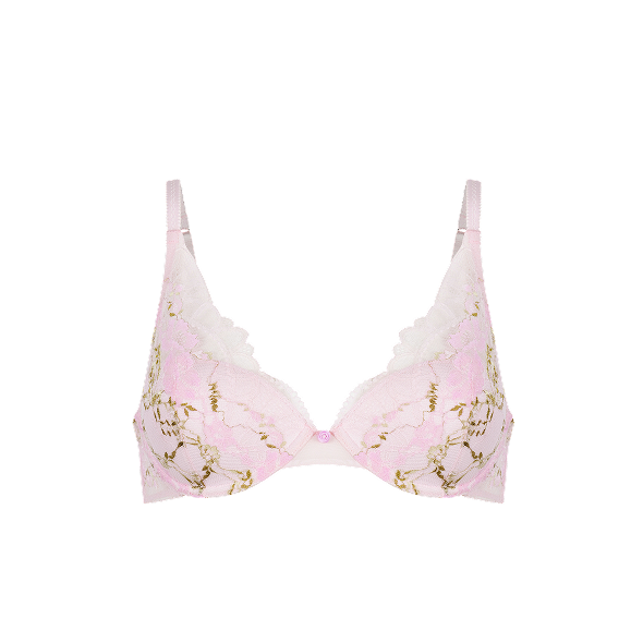 Miri Padded Underwired Bra - Pink