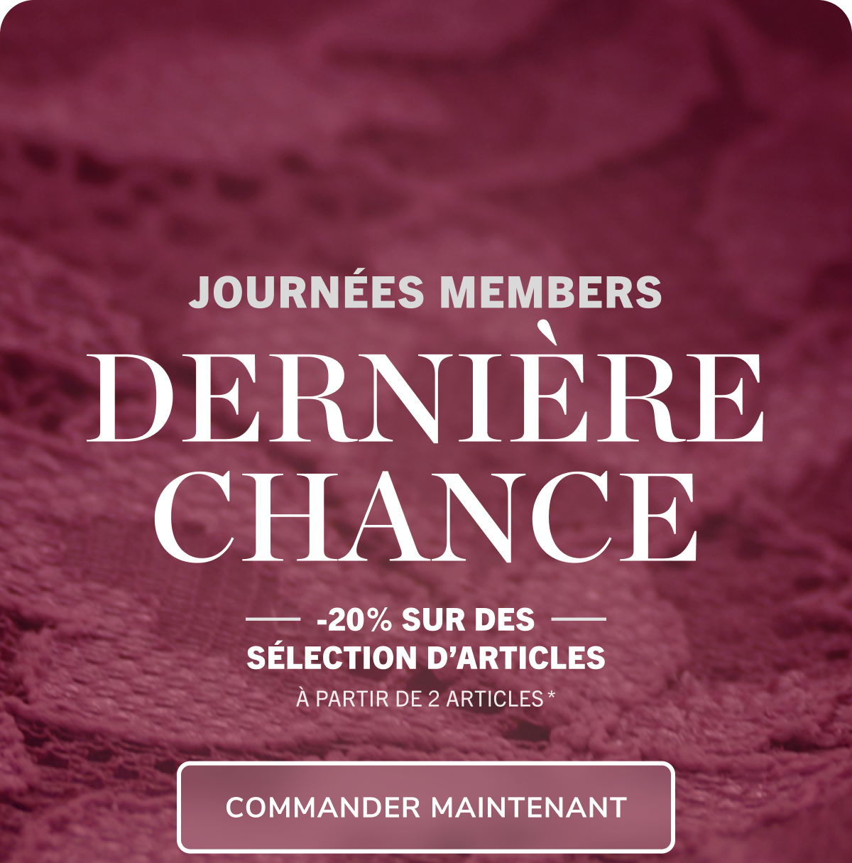 ACHETER  JOURNÉES MEMBRESDEVENEZ MEMBRE