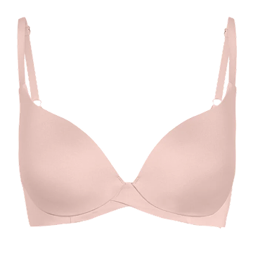 Smooth Padded Underwired Bra - Beige