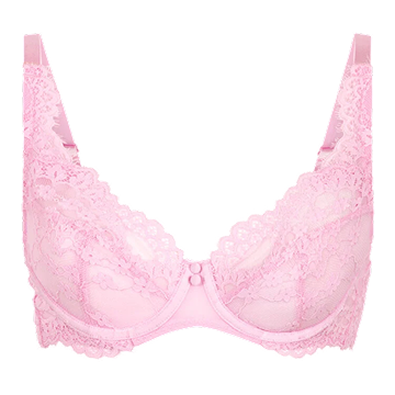 Daisy Non-Padded Underwired Bra - Pink
