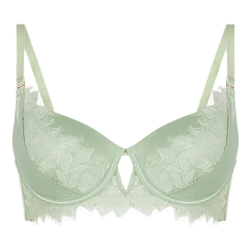 Malou Padded Underwired Bra - Green