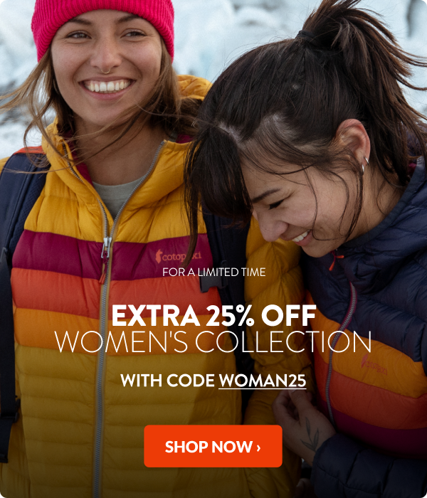 Extra 25% off women's collection