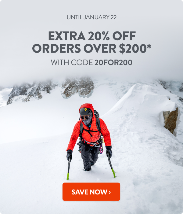 Extra 20% off orders over 200$