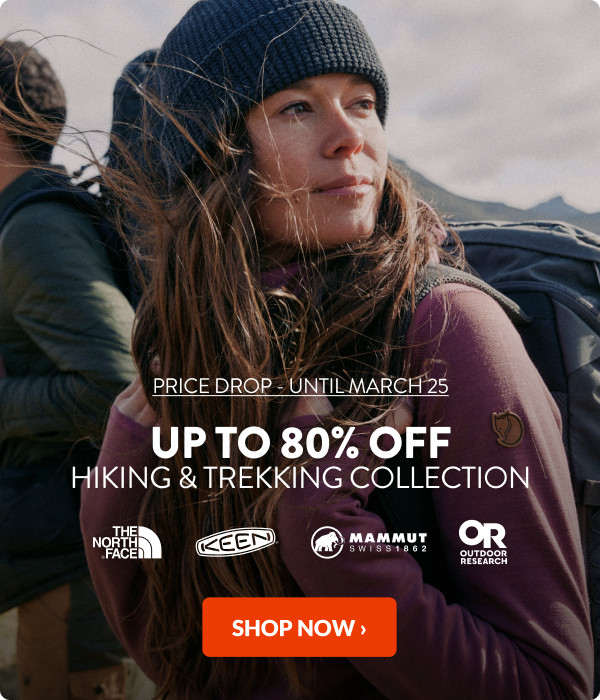 Up to 80% off jackets and boots 