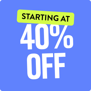 40% off 