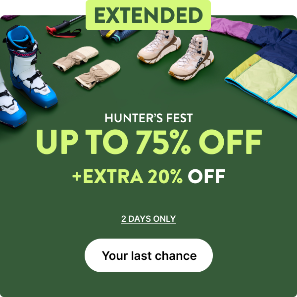 Hunter's Fest's EXTENDED: extra 20% off
