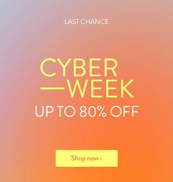 Up to 80% off