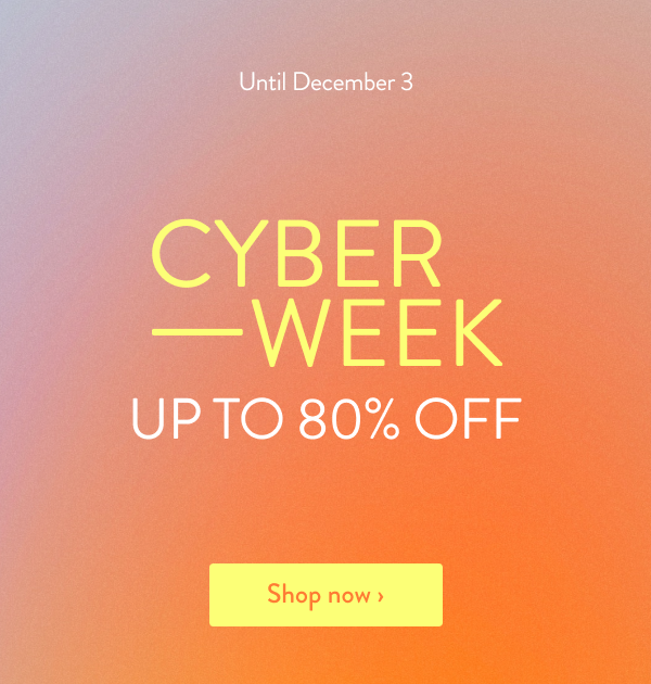 Up to 80% off