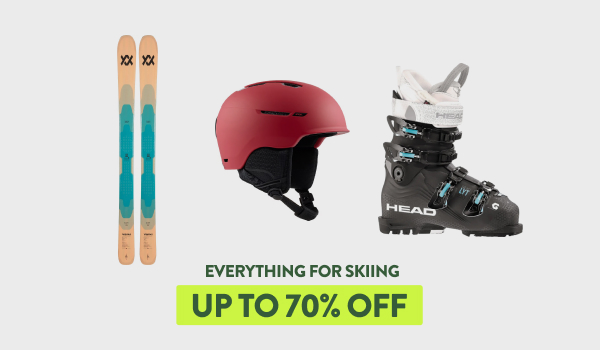 Everything for skiing