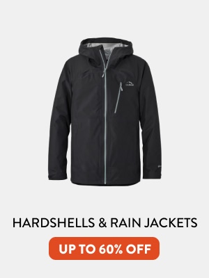 Hardshells and Rain Jackets | Up to 60% off