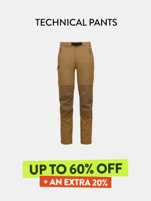 Technical Pants UP TO 60% OFF + extra 20%
