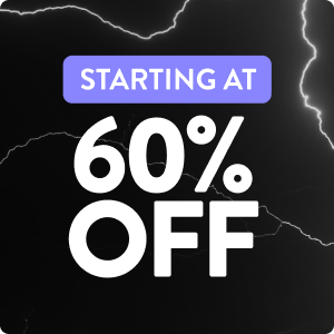 up to 60% off