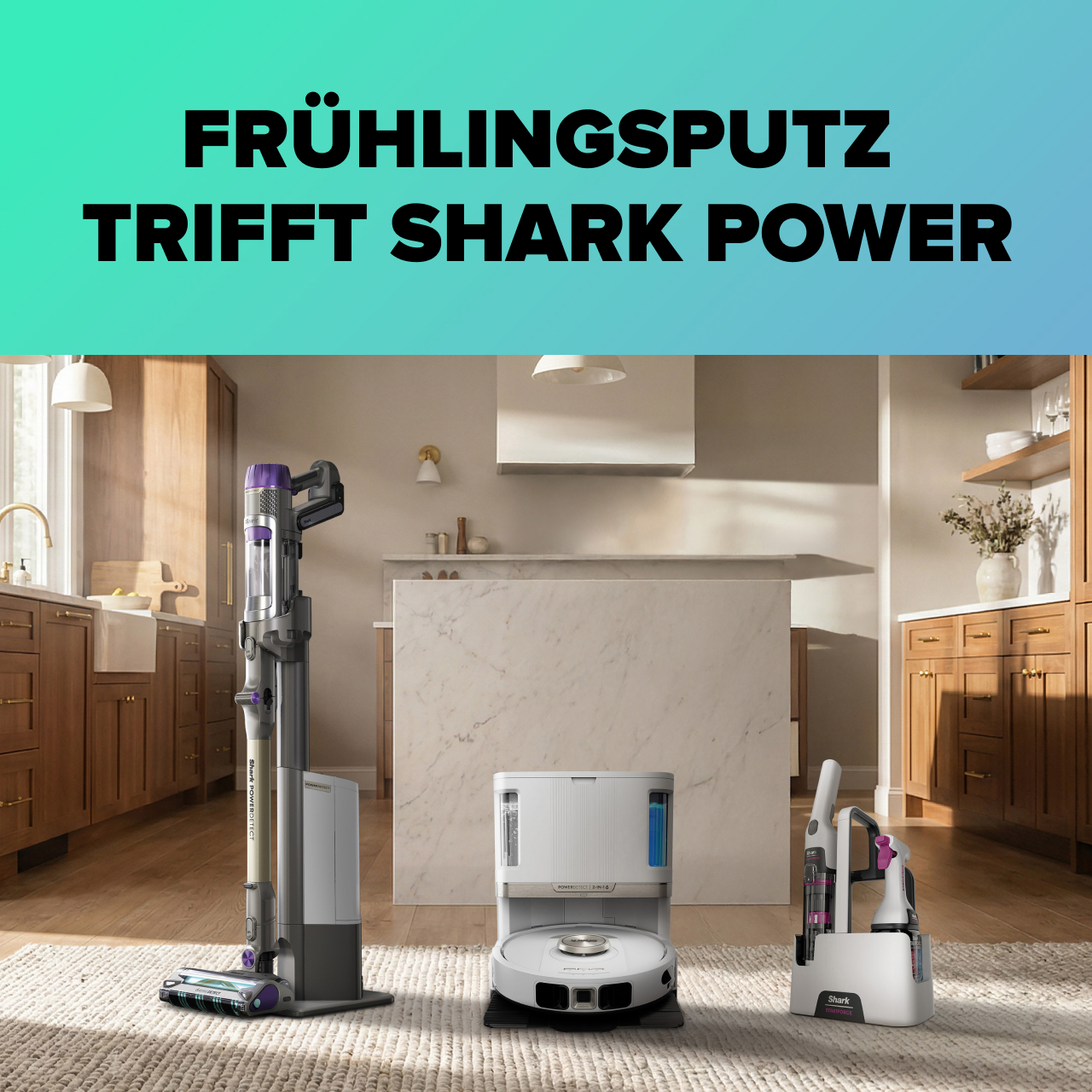 Frühlingsputz trifft Shark Power