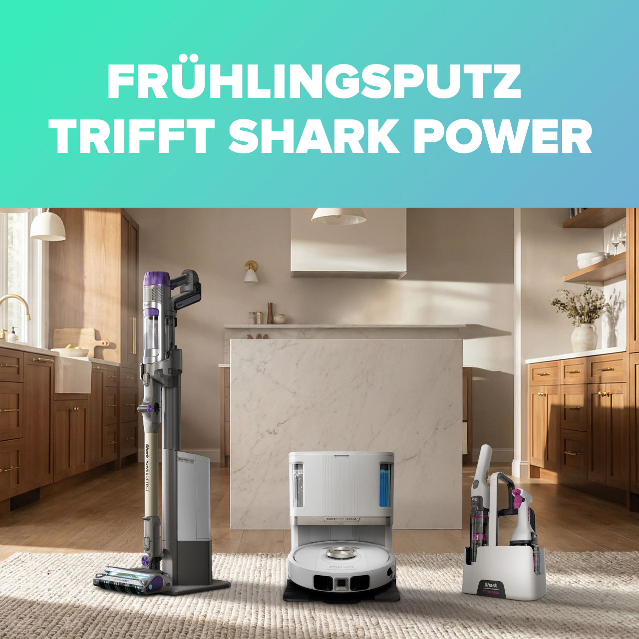 Frühlingsputz trifft Shark Power