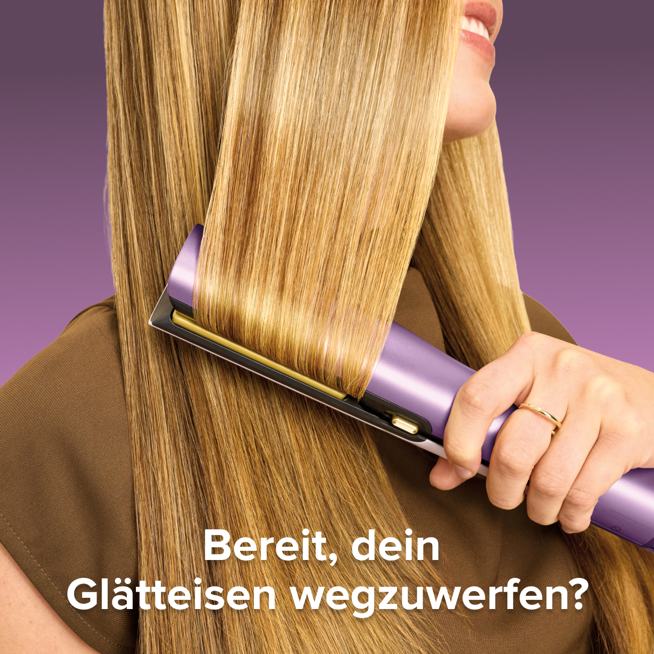 Bereit, dein Glätteisen wegzuwerfen?