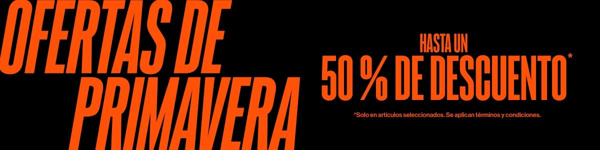 Ofertas primavera - Hasta -50 % de descuento