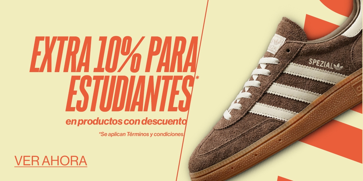 EXTRA 10% de descuento para estudiantes*