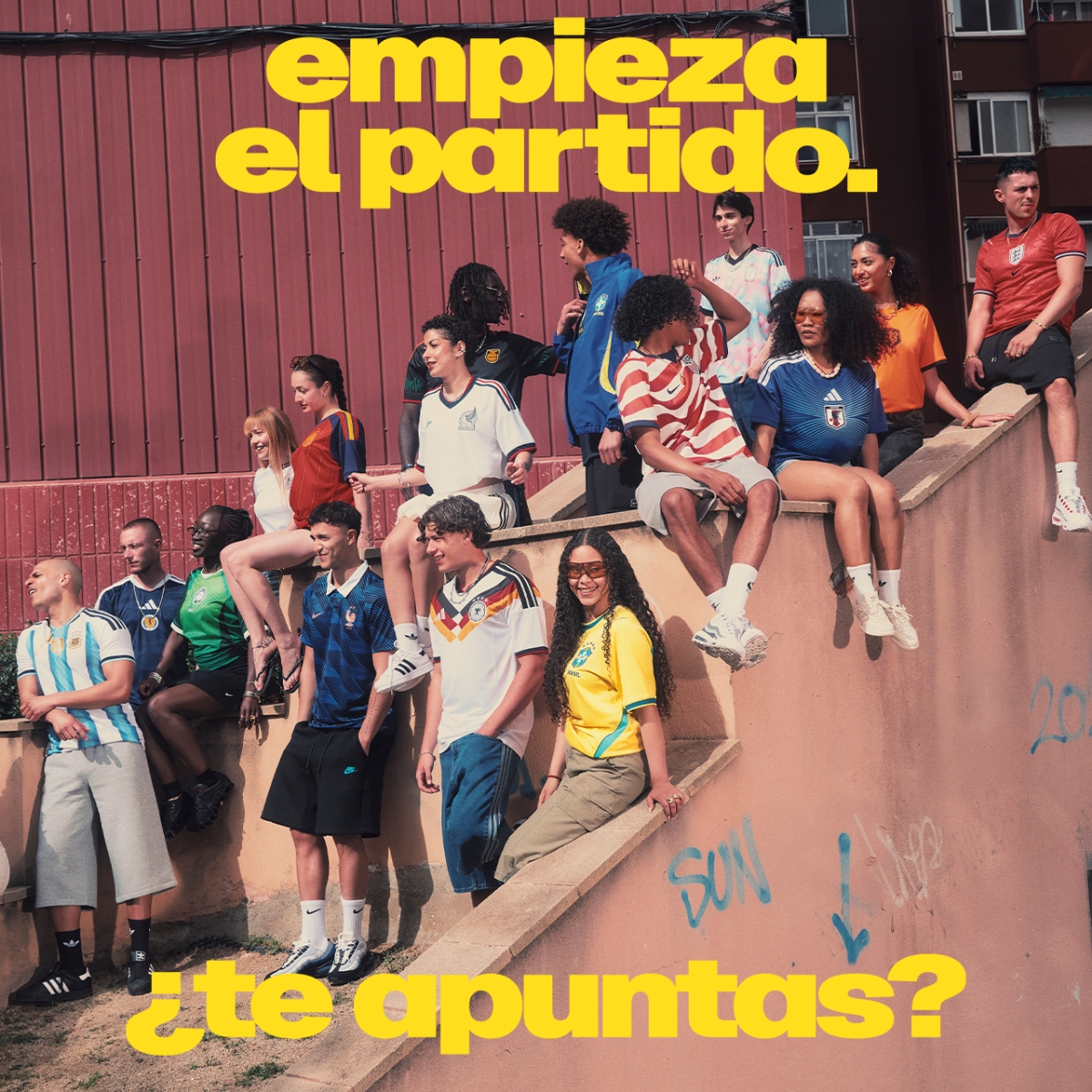 Empieza el partido. ¿Te apuntas?