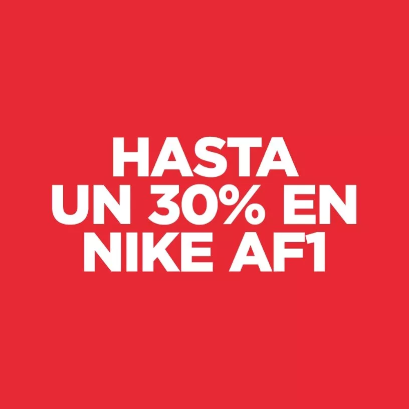 Ofertas Nike Air Force 1 - Outlet