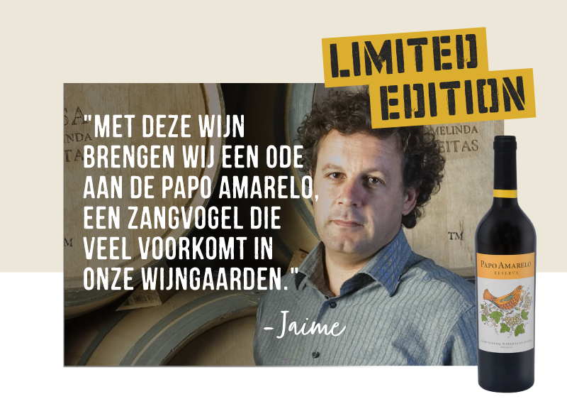 Limited edition: Papo Amarelo Reserve Tinto