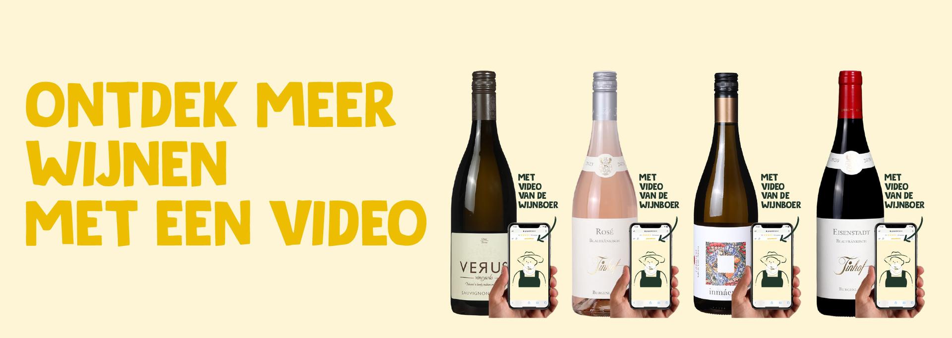 Wijnen met een video